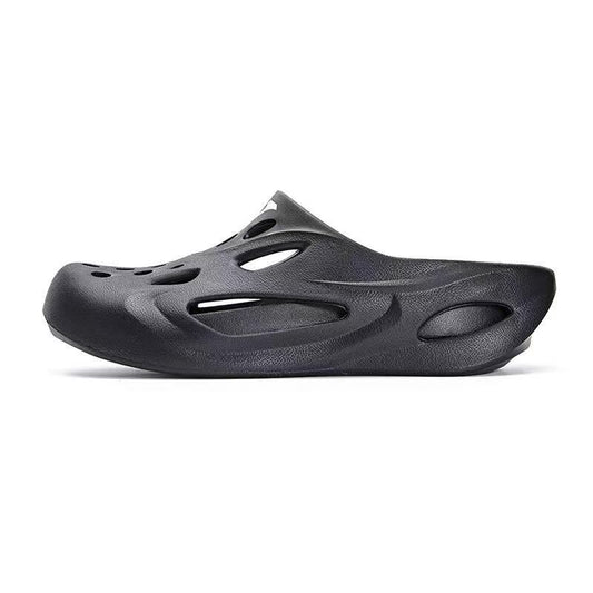 HOLLOW new hole-in-the-wall slippers ~ same style for men and women (black)