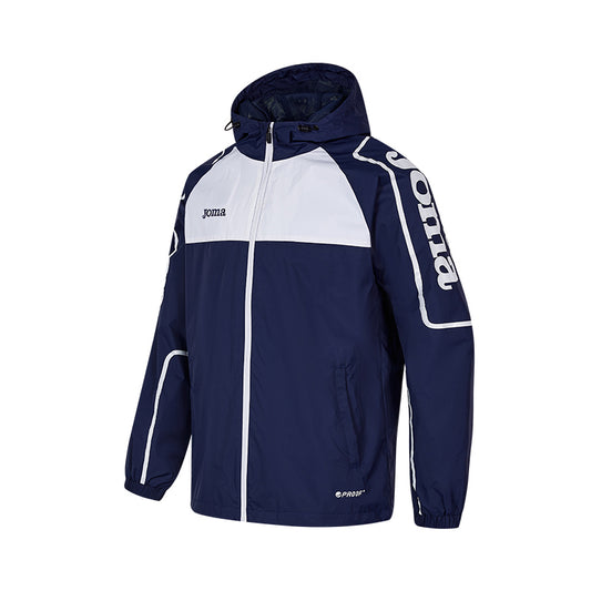 CHAMPION series woven hooded training jacket [navy blue]
