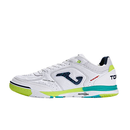 五人足球鞋  TOP FLEX REBOUND 23  石地/室内【白/綠】