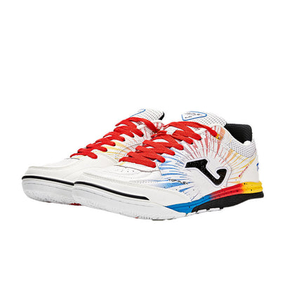 Futsal World Cup Special Series Futsal Shoes TOP FLEX REBOUND (Stone Ground/Indoor) [White and Red]