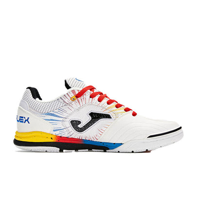 Futsal World Cup Special Series Futsal Shoes TOP FLEX REBOUND (Stone Ground/Indoor) [White and Red]
