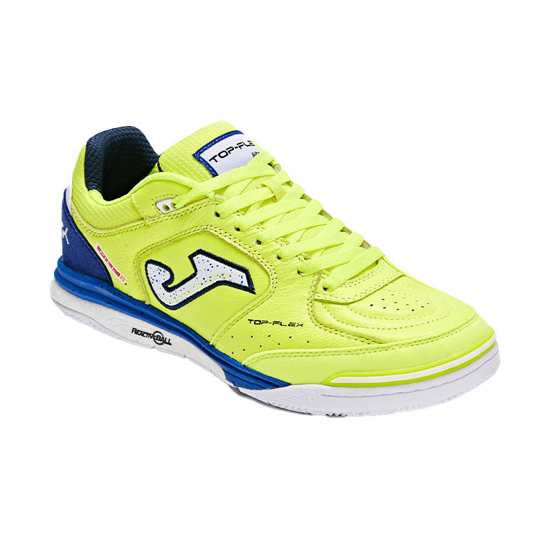 五人足球鞋 TOP FLEX REBOUND 24 (石地/室内)【黄藍】