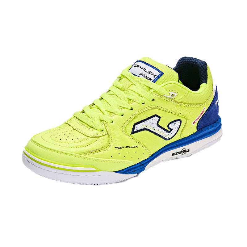 五人足球鞋 TOP FLEX REBOUND 24 (石地/室内)【黄藍】
