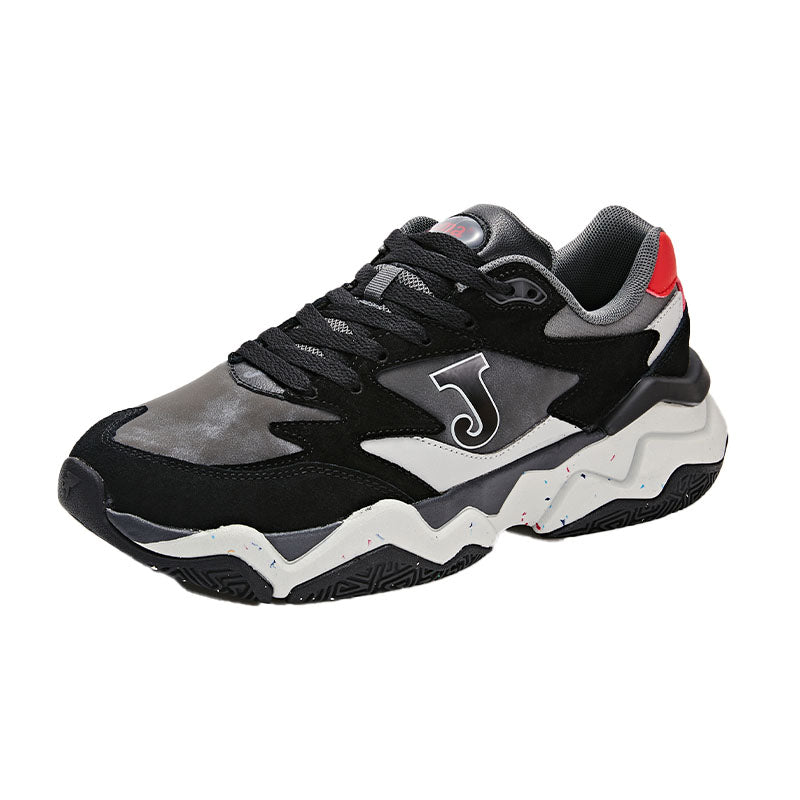 Men's Retro Casual Shoes ~ C.1400 Series [Black]