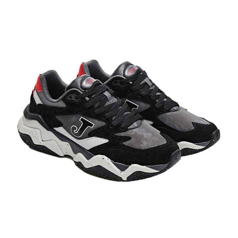 Men's Retro Casual Shoes ~ C.1400 Series [Black]
