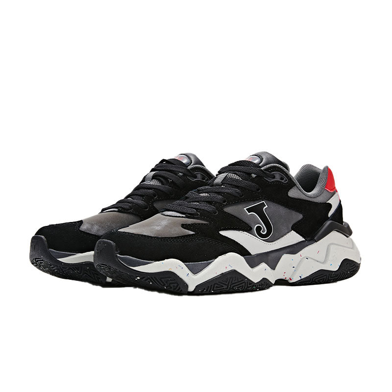 Men's Retro Casual Shoes ~ C.1400 Series [Black]