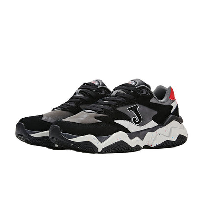 Men's Retro Casual Shoes ~ C.1400 Series [Black]
