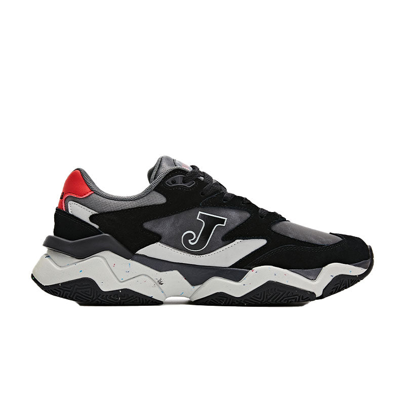 Men's Retro Casual Shoes ~ C.1400 Series [Black]